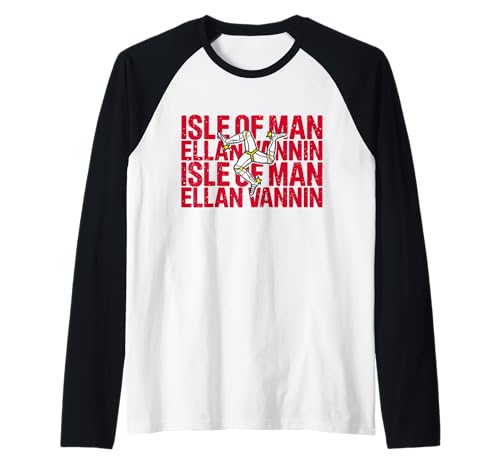 Isle of Man Flagge oder Manx-Flagge Für Manx Expats Stolz Raglan Isle of Man Flagge oder Manx-Flagge Für Manx Expats Stolz Raglan von Ptera: An Isle of Man or Manx Flag for Tynwald Day