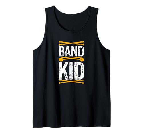 "Band Kid" Percussion / Jugendmusik / cool für Kinder Tank Top von Ptera: For Drummer or Percussionist in Brass Band