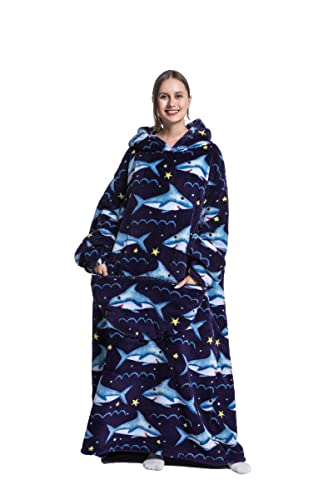 Pterygoid Verlängert Übergroße Hoodie Decke, Sweatshirt mit Taschen und Kapuze,Decken Damen,Superweiche und Warme Kuschelpullover TV ,Tragbare Für Herren Frauen Erwachsene Pterygoid Verlängert Übergroße Hoodie Decke, Sweatshirt mit Taschen und Kapuze,Decken Damen,Superweiche und Warme Kuschelpullover TV ,Tragbare Für Herren Frauen Erwachsene von Pterygoid