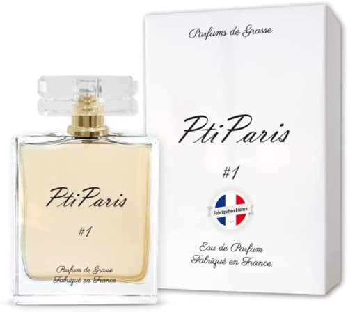 Ptiparis Eau de Parfum Woman #1 – Floral Gourmand Schwarze Johannisbeere, Zitrus, Mandarine, Rose, Iris, Orangenblüte, Karamellpulver, Moos, Patchouli – Hergestellt in Grasse in Frankreich 100 ml von Ptiparis