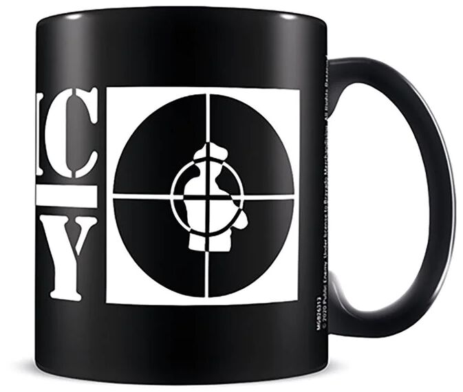 Public Enemy Tasse - Crosshairs Logo - multicolor  - Lizenziertes Merchandise! von Public Enemy