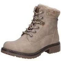 Puccetti Schnür Boots Damen beige von Puccetti