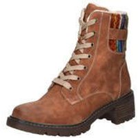 Puccetti Schnür Boots Damen braun|braun|braun|braun|braun|braun von Puccetti