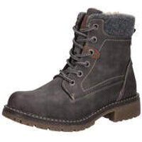 Puccetti Schnür Boots Damen grau|grau|grau|grau|grau|grau|grau von Puccetti