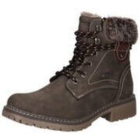 Puccetti Schnür Boots Damen grau|grau|grau|grau|grau|grau|grau von Puccetti