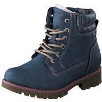 Puccetti Schnür Boots Mädchen blau von Puccetti