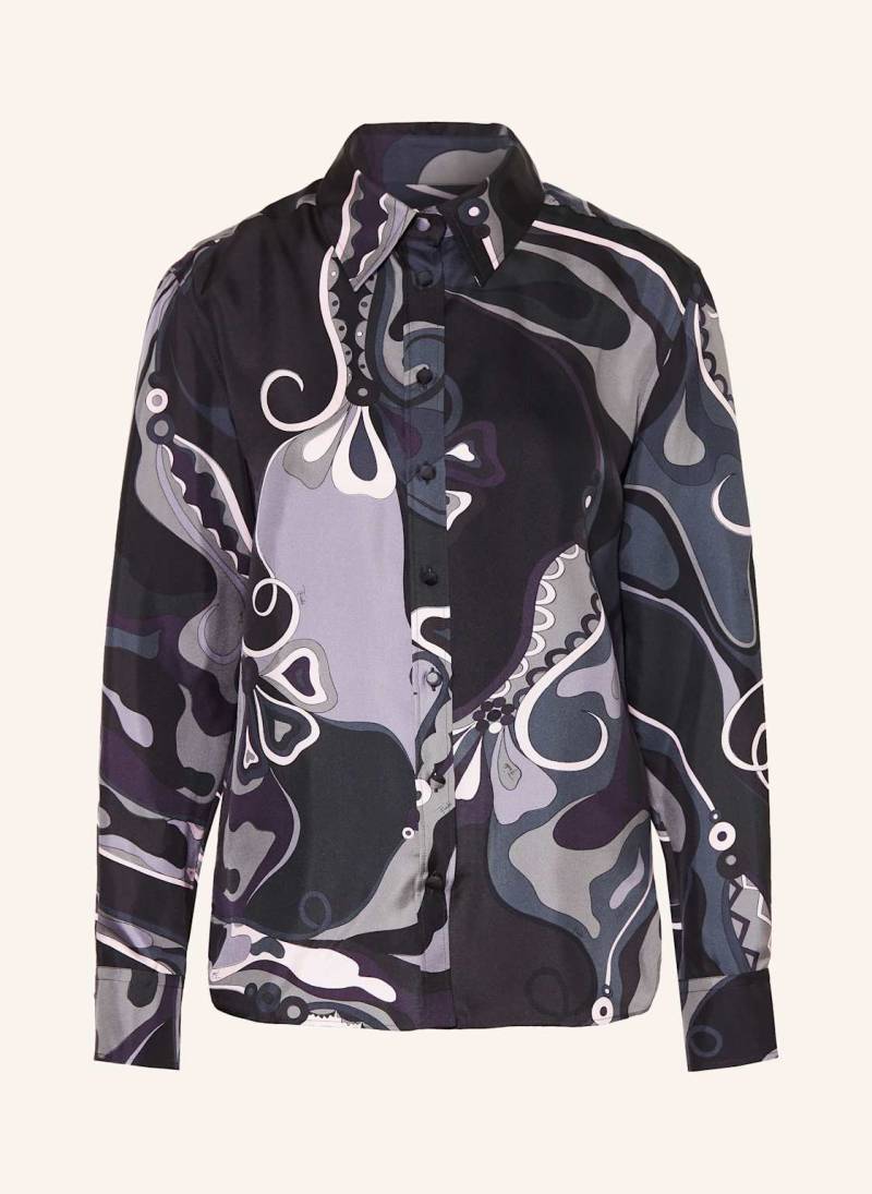 Pucci Hemdbluse Aus Seide schwarz Pucci Hemdbluse Aus Seide schwarz von Pucci