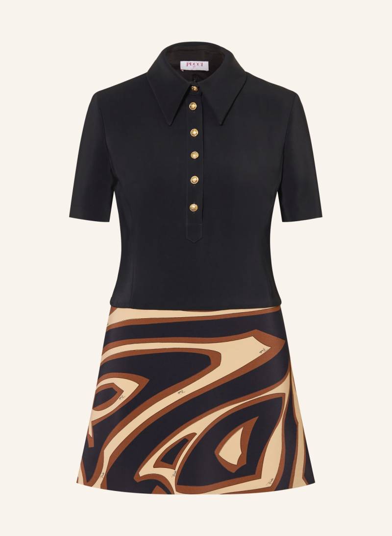 Pucci Hemdblusenkleid schwarz von Pucci