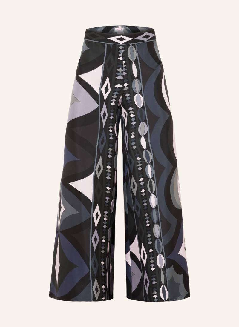 Pucci Marlenehose Aus Seide schwarz von Pucci