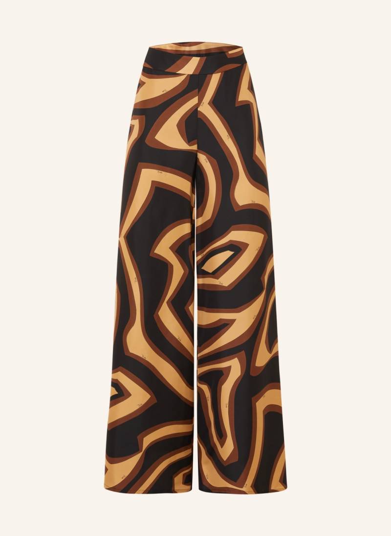 Pucci Marlenehose Aus Seide schwarz von Pucci