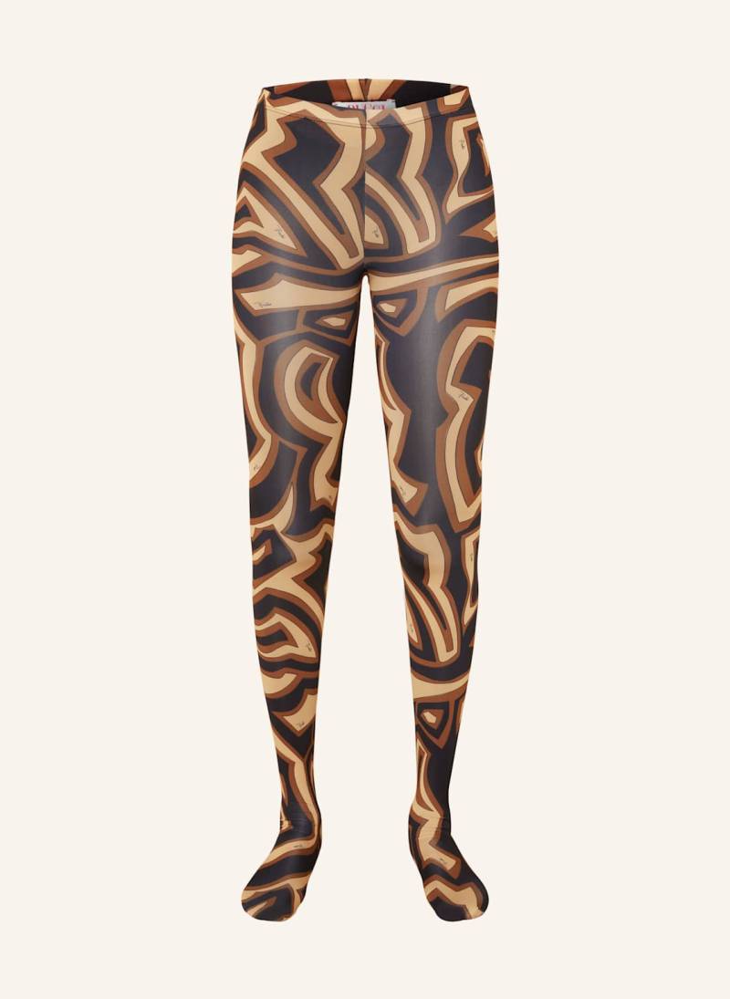 Pucci Strumpfhose Mit Geschenkbox schwarz von Pucci