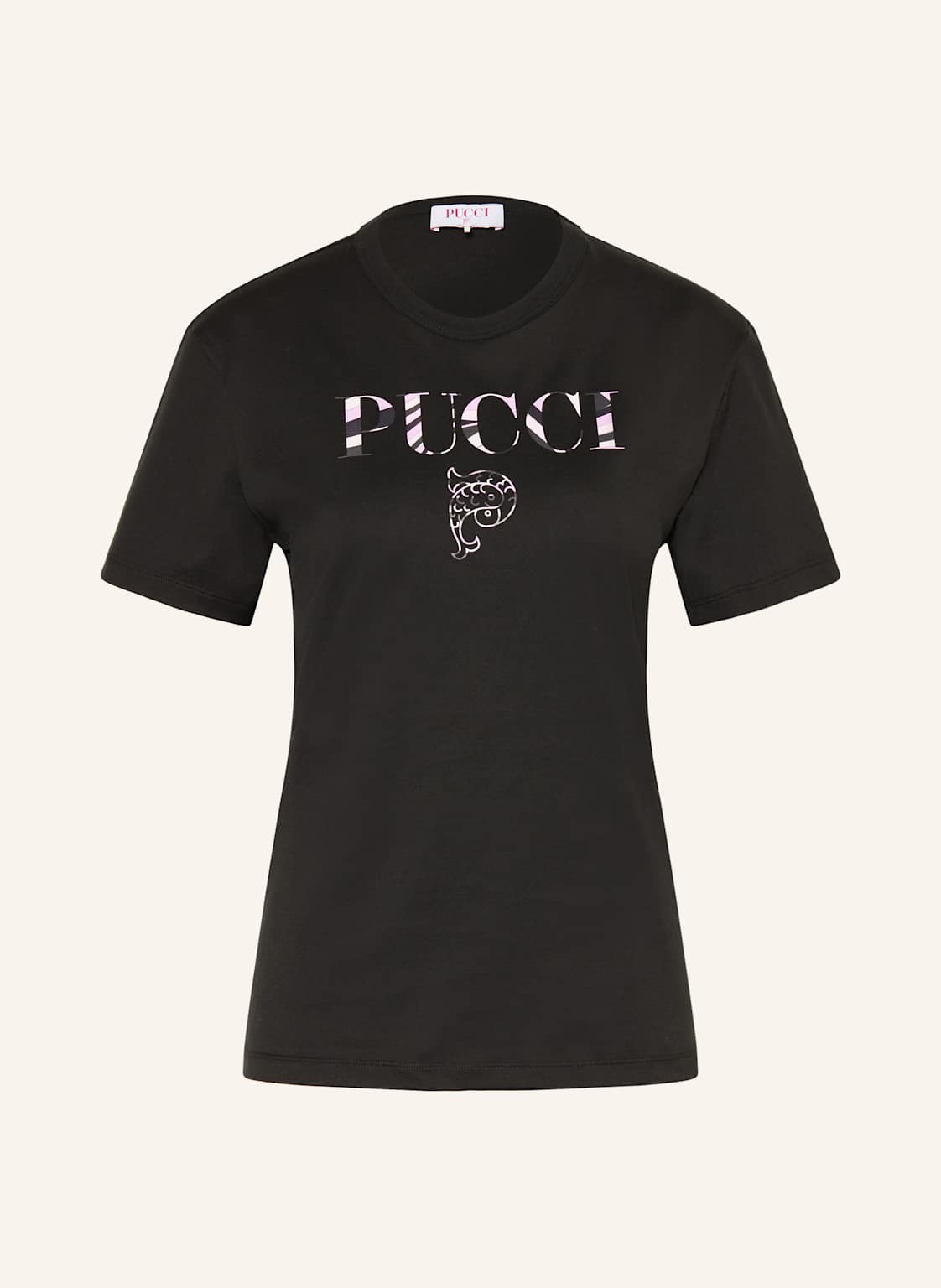 Pucci T-Shirt schwarz von Pucci