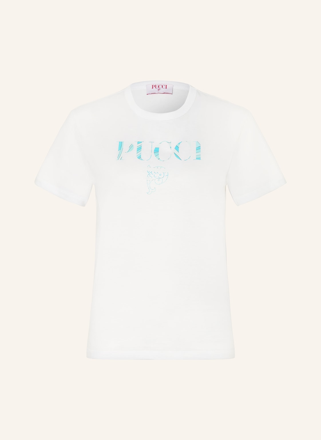 Pucci T-Shirt weiss von Pucci