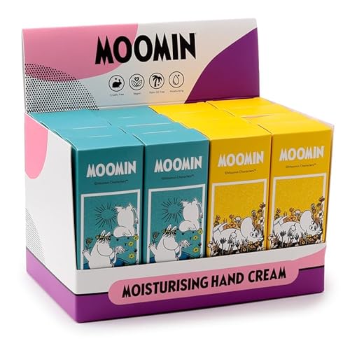 Moomin Moumines Handcreme, feuchtigkeitsspendend, 75 ml, Erdbeere und Orange von Puckator