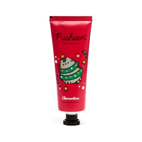 Puckator Christmas Pusheen die Katze Clementine feuchtigkeitsspendende Handcreme, 50 ml von Puckator
