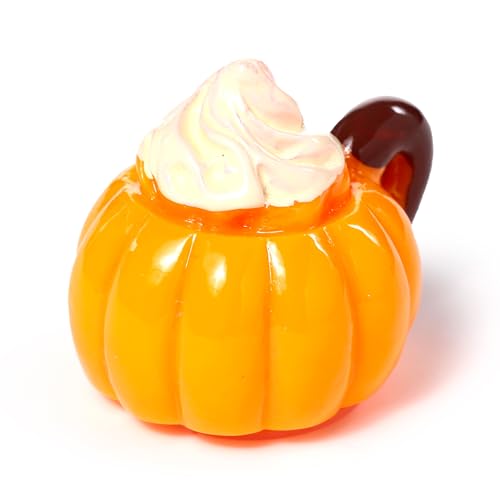 Puckator Cozy Cups Pumpkin Spiced Latte Lippenbalsam in geformtem Halter – Lippenpflegestift Balsam Chapstick Urlaub Essentials für Frauen Familie – Lipbalm Moisturizer Peeling Creme Pretty Cute Lip von Puckator