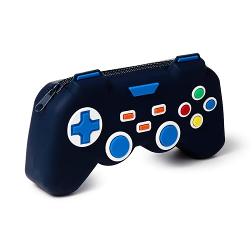 Puckator Federmäppchen aus Silikon in Form eines Controllers – Game Over – Videospieler, Mehrfarbig, Silikonhülle in Form eines Controllers mit Reißverschlussöffnung Puckator Federmäppchen aus Silikon in Form eines Controllers – Game Over – Videospieler, Mehrfarbig, Silikonhülle in Form eines Controllers mit Reißverschlussöffnung von Puckator