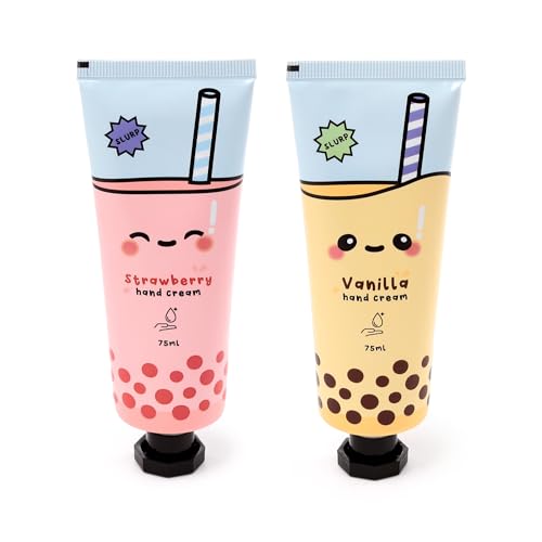 Puckator Foodiemals Bubble Tea Feuchtigkeitsspendende Handcreme, 75 ml von Puckator