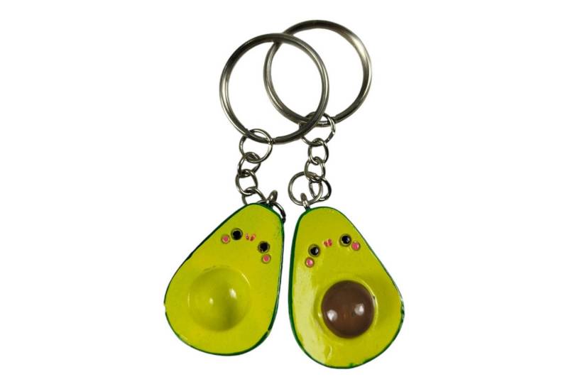 Puckator Schlüsselanhänger Avocado Schlüsselanhänger im 2er-Set für Pärchen von Puckator
