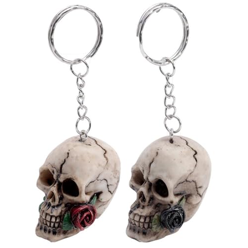 Puckator Skulls & Roses Totenkopf Schlüsselanhänger von Puckator