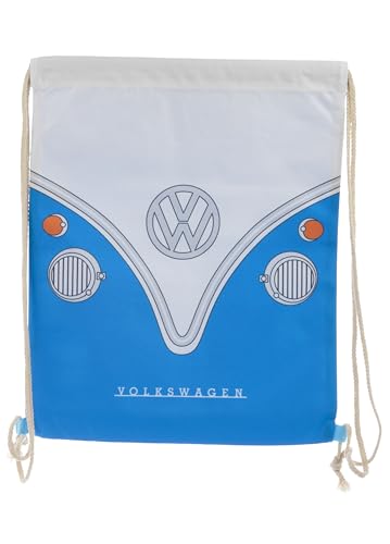 Puckator Volkswagen Bulli VW Bus T1 Blauer Kordelzugbeutel von Puckator
