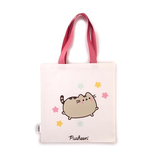 Wiederverwendbare Einkaufstasche Pusheen die Katze, Damen, Mädchen, Universität, offizielles Lizenzprodukt von Pusheen the Cat, elfenbein, Taglia unica, Zeitgenössisch Wiederverwendbare Einkaufstasche Pusheen die Katze, Damen, Mädchen, Universität, offizielles Lizenzprodukt von Pusheen the Cat, elfenbein, Taglia unica, Zeitgenössisch von Puckator