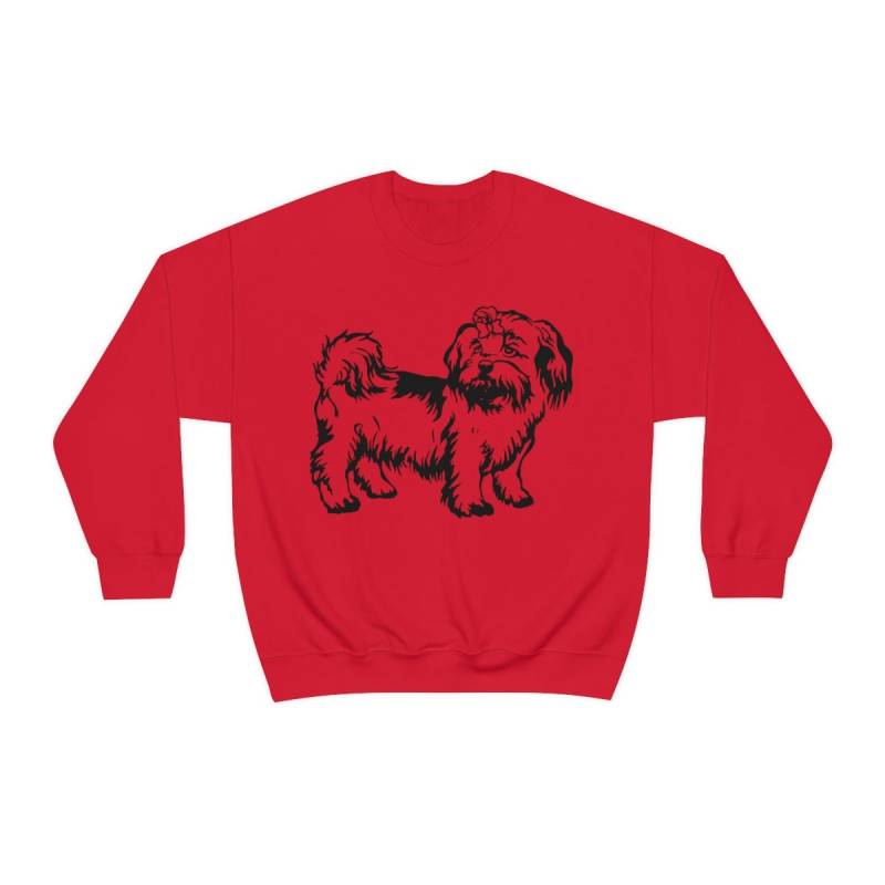 Shih Tzu Unisex Heavy Blend Crewneck Sweatshirt von PuckettFanShop