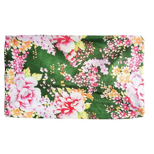 Northeast Rural Blumen Stirnband Für Damen Sport Haarband Ethnische Stirnbänder Elastisches Kopftuch Sportliches Kopftuch Northeast Blumen Stirnband von Puco