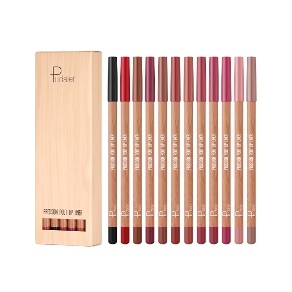 Pudaier - Precision Pout Lip Liner Kit - 1.5gx12 - Set 02 von Pudaier