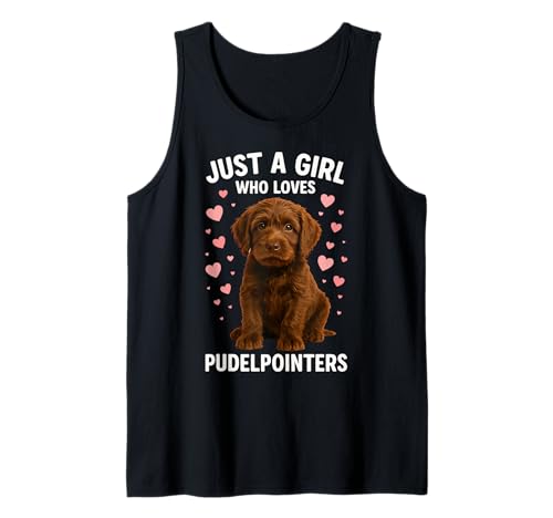 Nur EIN Mädchen, das Pudelpointer liebt Tank Top von Pudelpointer Dog