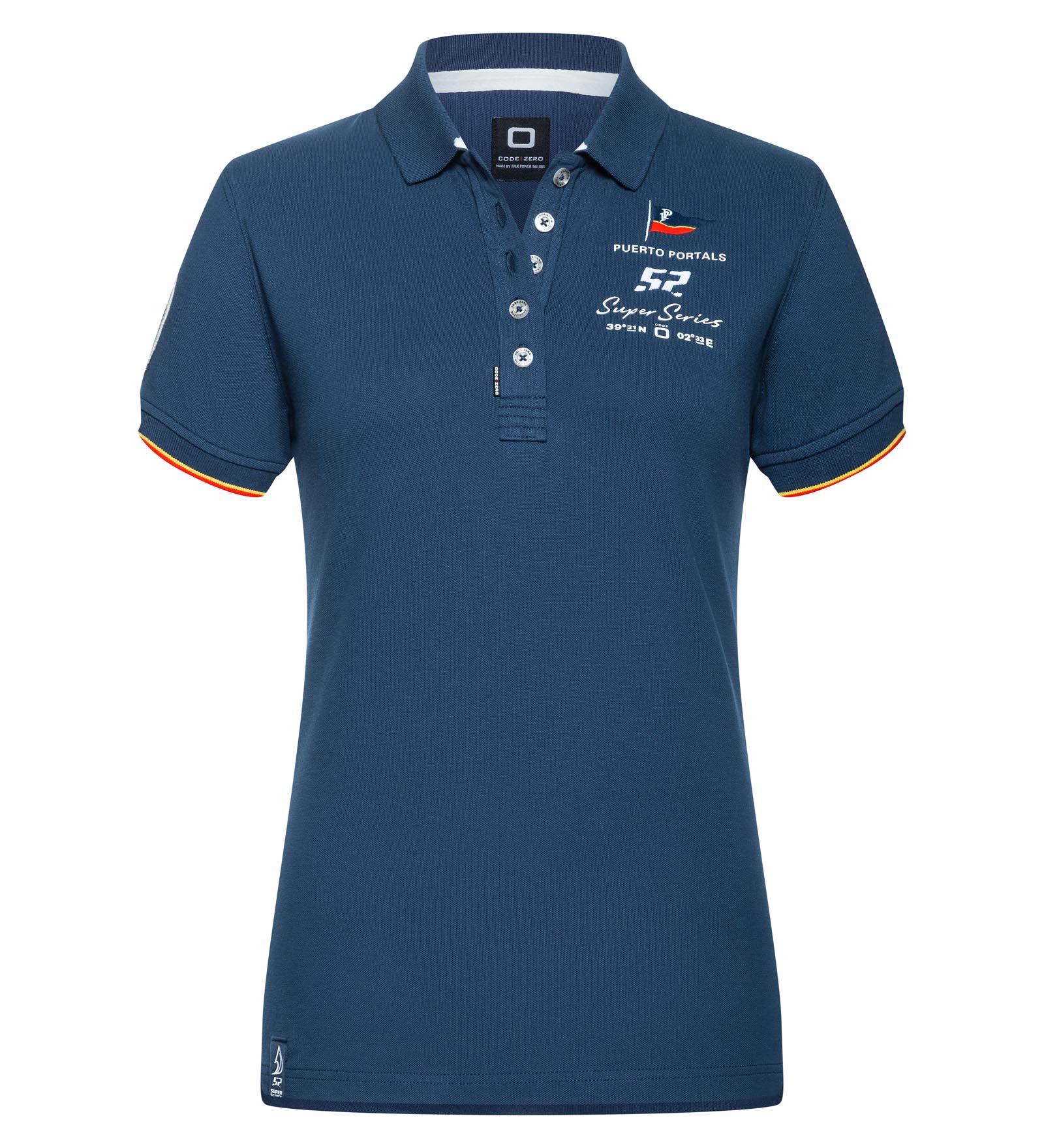 Poloshirt Damen TP52 blau L Puerto Portals von Puerto Portals