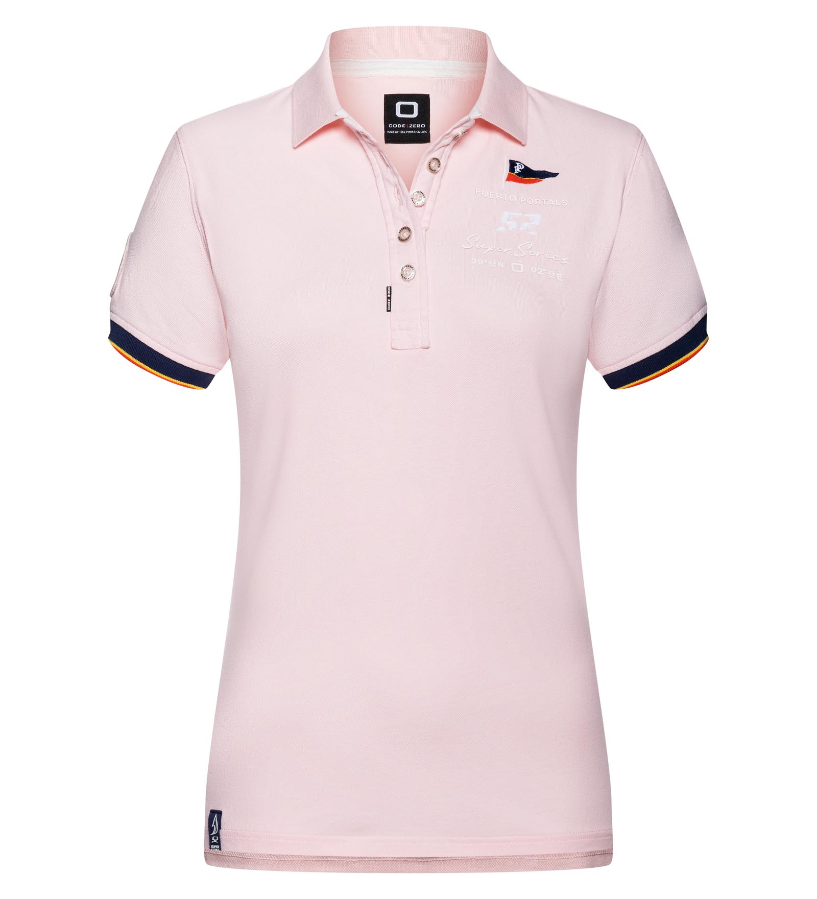 Poloshirt Damen TP52 pink L Puerto Portals von Puerto Portals