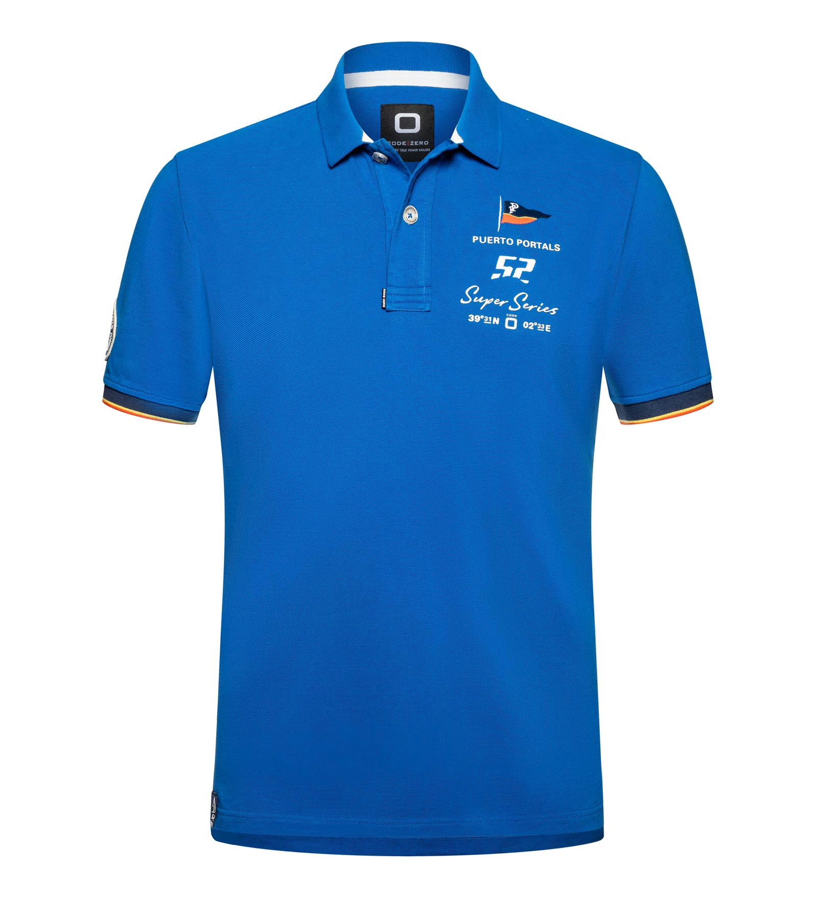 Poloshirt Herren TP52 blau 3XL Puerto Portals von Puerto Portals