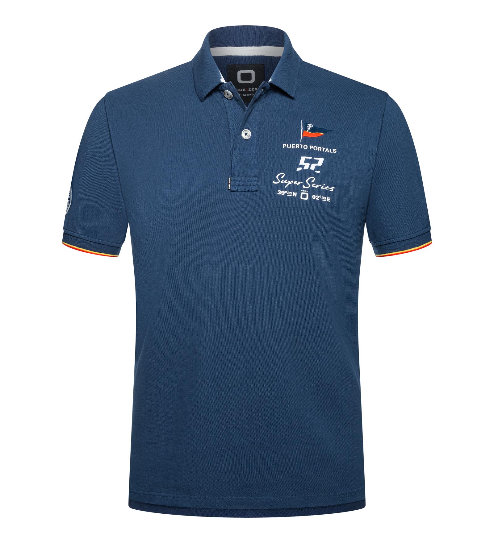 Poloshirt Herren TP52 blau 3XL Puerto Portals von Puerto Portals