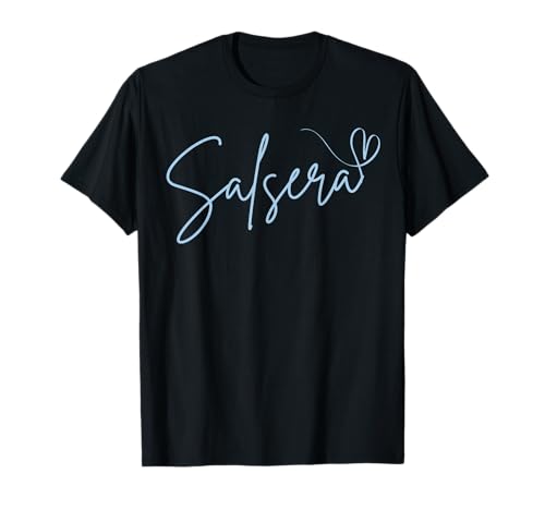 Salsera T-Shirt für Damen Festival de Salsa T-Shirt T-Shirt von Puerto Rican Salsa Tees