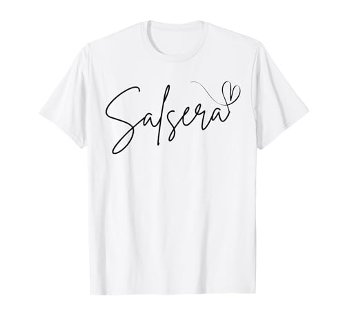 Salsera T-Shirt für Damen Festival de Salsa T-Shirt T-Shirt von Puerto Rican Salsa Tees