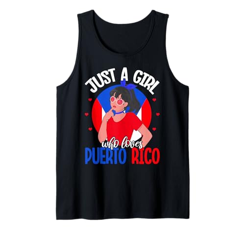 Nur EIN Mädchen, das Puerto Rico liebt Puerto Rico Pride Tank Top Nur EIN Mädchen, das Puerto Rico liebt Puerto Rico Pride Tank Top von Puerto Rico Pride Enthusiast