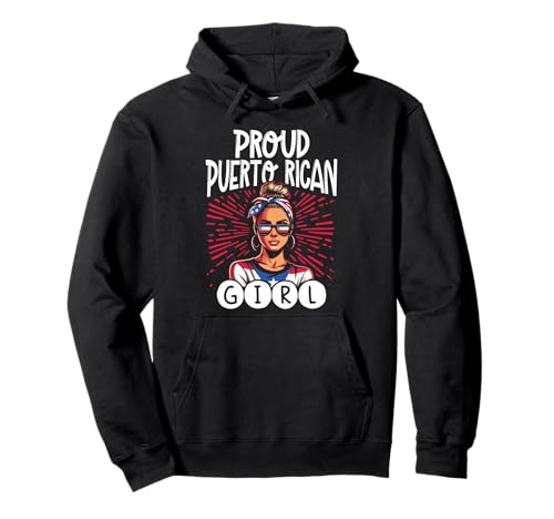 Puerto Rico Stolzes puertoricanisches Modestatement für Mädchen Pullover Hoodie Puerto Rico Stolzes puertoricanisches Modestatement für Mädchen Pullover Hoodie von Puerto Rico Pride Heritage Series