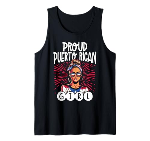 Puerto Rico Stolzes puertoricanisches Modestatement für Mädchen Tank Top Puerto Rico Stolzes puertoricanisches Modestatement für Mädchen Tank Top von Puerto Rico Pride Heritage Series
