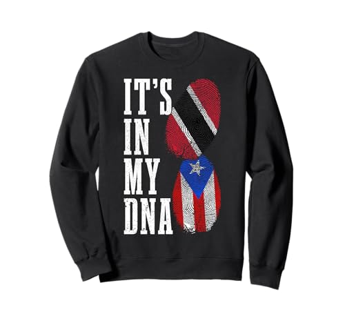 Puerto Rico Trinidad Tobago Es ist in Meinem DNA-Stolz Puertoricaner Sweatshirt Puerto Rico Trinidad Tobago Es ist in Meinem DNA-Stolz Puertoricaner Sweatshirt von Puerto Rico & Trinidad Tobago - It's In My DNA