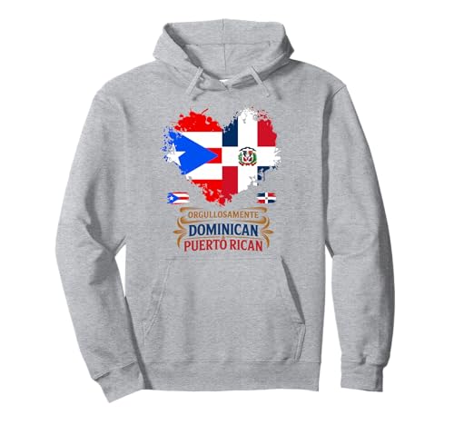Dominikanische und puertoricanische Flagge Idee für Kinder Dominicano Pullover Hoodie von Puertorriqueña Dominicana Hispanic Ideas For Women