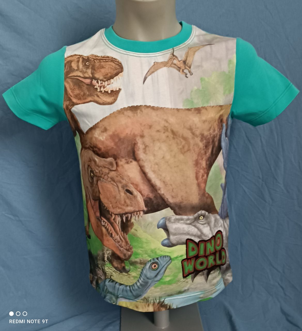 Püttmann Dino World T-Shirt in zwei Grüntönen Junge von Püttmann