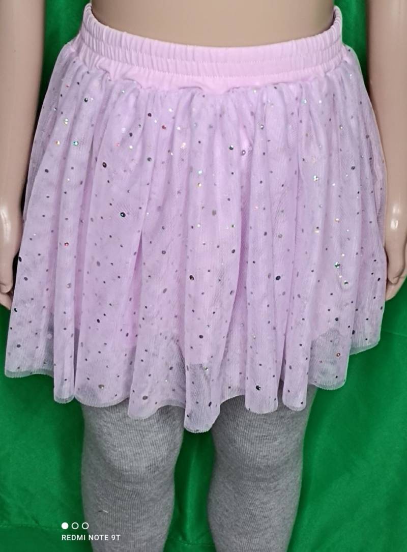 Püttmann Frozen Anna und Elsa Rock Plissee Rock Tüll lila von Püttmann