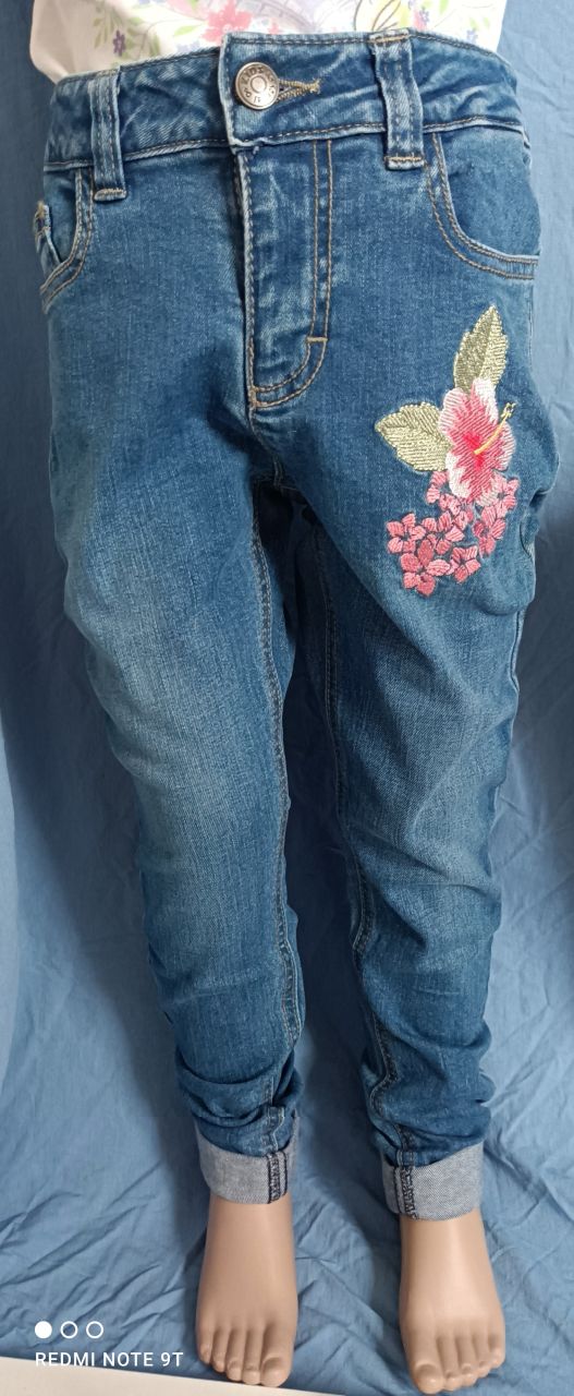Püttmann Jeans Mädchen Minnie Mouse mit Stickerei von Püttmann