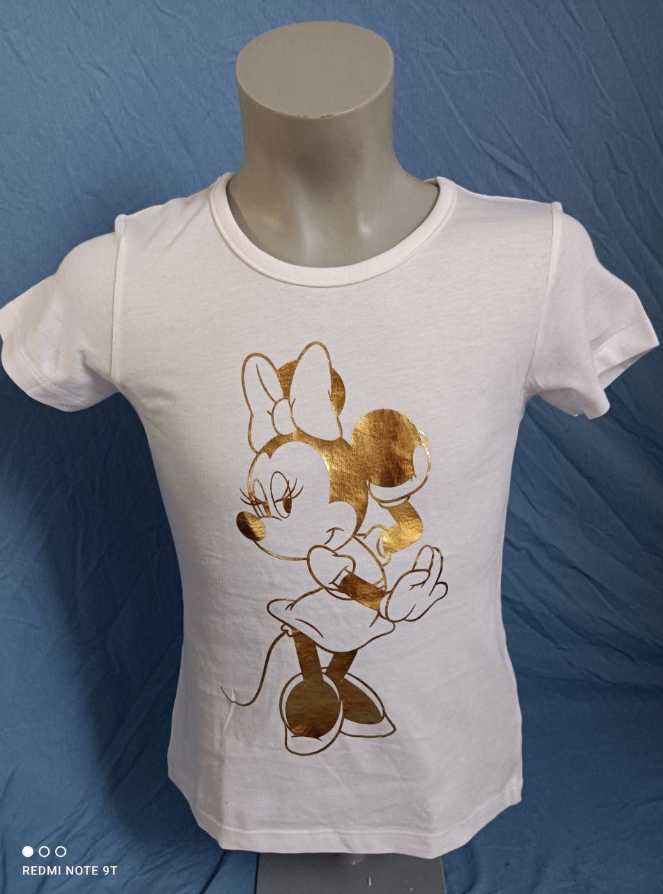 Püttmann Minnie Mouse T-Shirt Mädchen weiß und navy von Püttmann