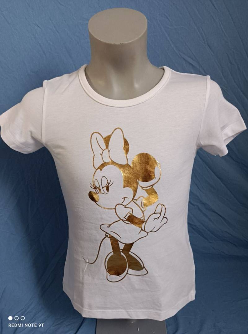 Püttmann Minnie Mouse T-Shirt Mädchen weiß und navy von Püttmann