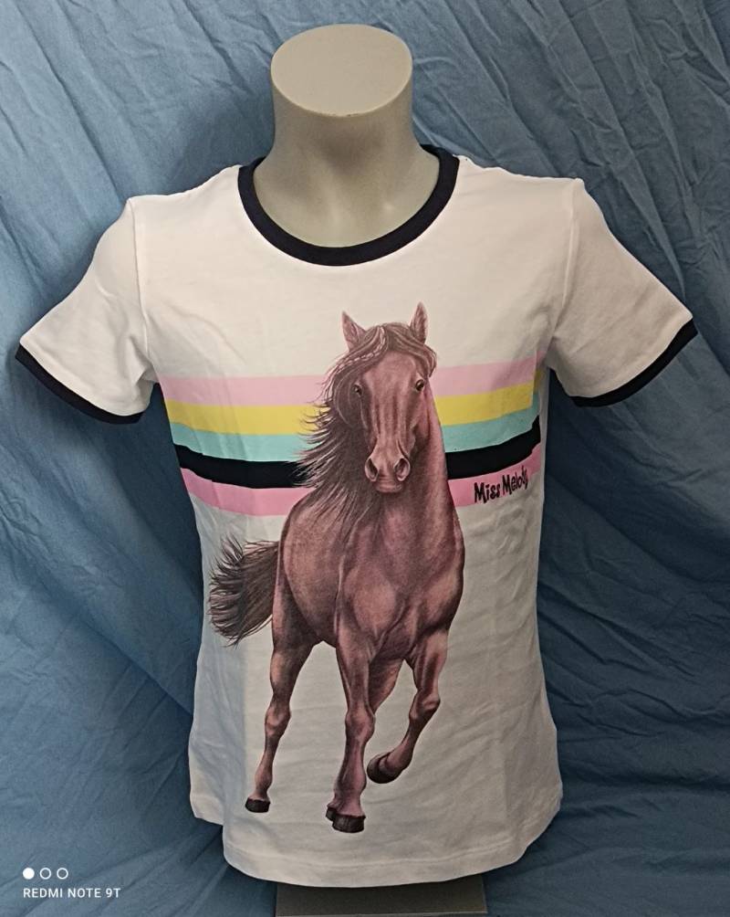 Püttmann Miss Melody T-Shirt Mädchen Pferd weiß von Püttmann