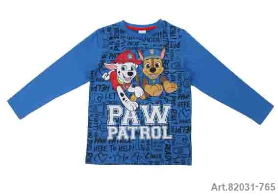 Püttmann Paw Patrol Nickelodeon Shirt Longsleeve Junge blau von Püttmann