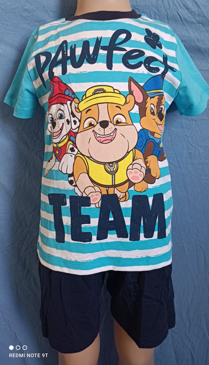 Püttmann Paw Patrol Schlafanzug 2 Teiler Kurzarm Junge von Püttmann