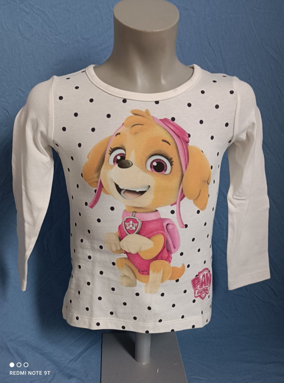 Püttmann Paw Patrol Skye Longsleeve Mädchen offwhite von Püttmann